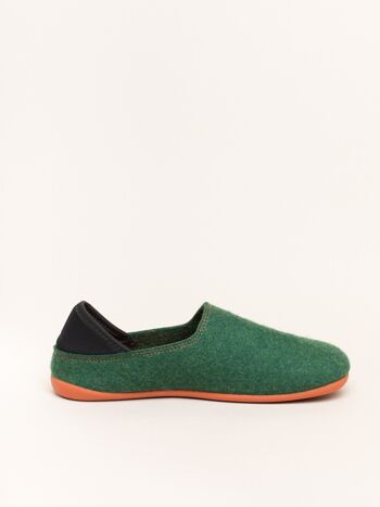 Slip-on laine vert orange 43-46 1