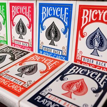 Jeux de Cartes Bicycle Bleu & Rouge - Poker - Magie - Divertissement 11