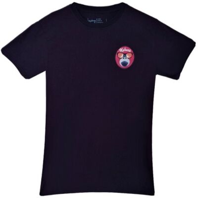 T-shirt Monkey Face Bleu Marine