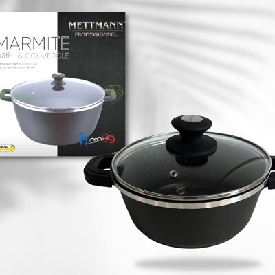 GREBLON C2+ NON-STICK POT - INDUCTION 36CM