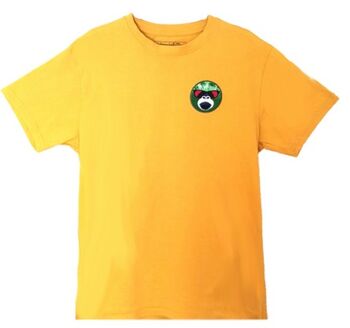 T-shirt jaune visage de singe 1