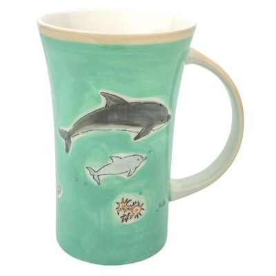 Coffee Pot Ocean Dream  - Keramik Geschirr - handbemalt