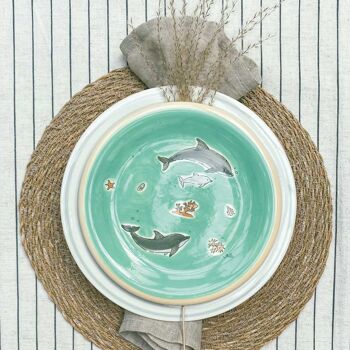 Mug design Ocean Dream - vaisselle en céramique - peint à la main 3