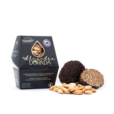 Toasted almonds without skin in Gourmet case truffle aroma