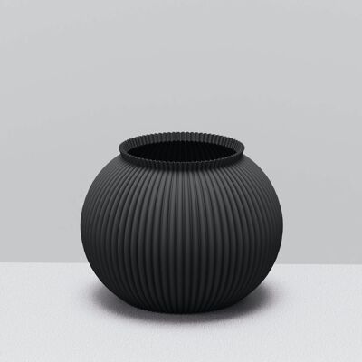 Dekorative Vase im minimalistischen Öko-Design, BOB.