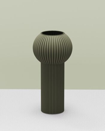 Vase éco design minimaliste décoratif, "GLO". 1