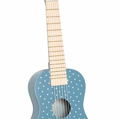Guitare bleue