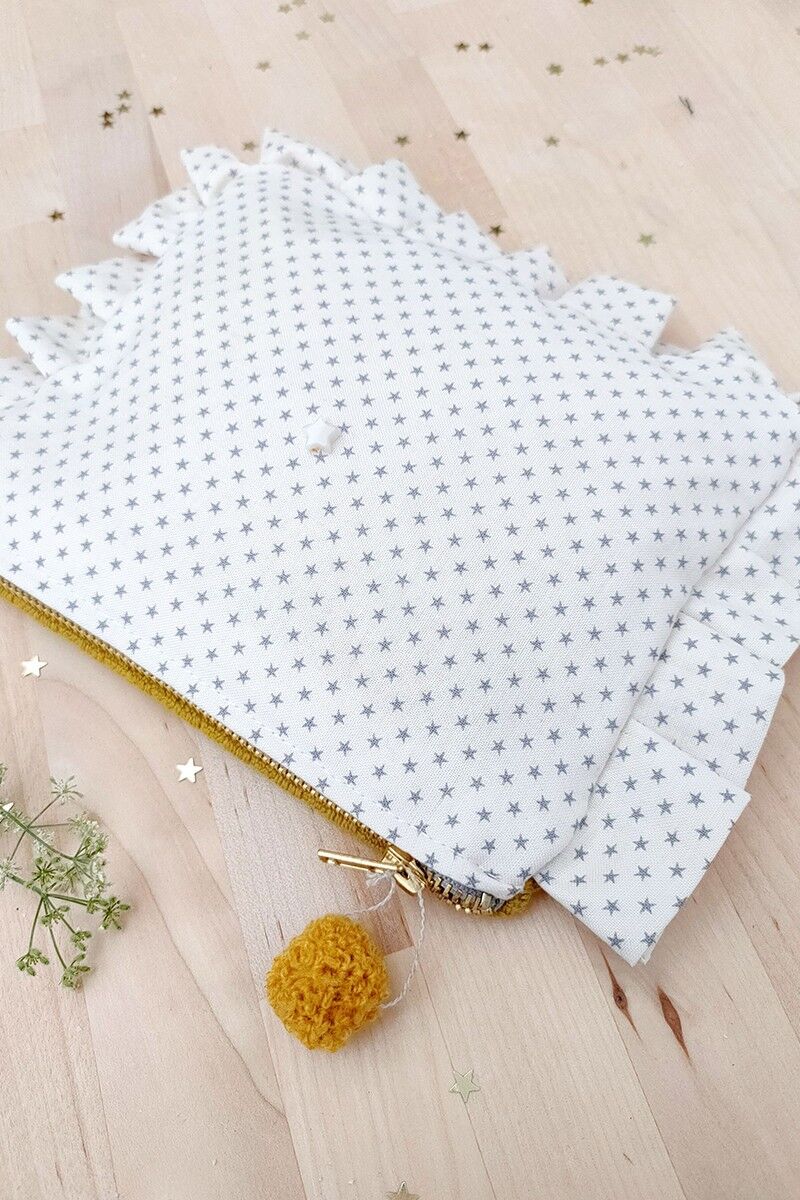 Borsa stella Maui grigio/senape