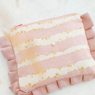 Pink/gold star Maui purse