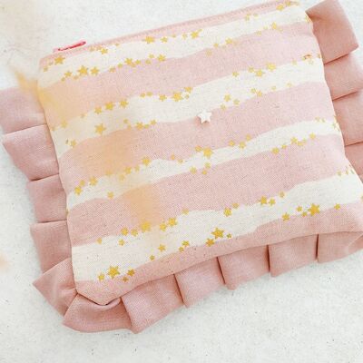 Pink/gold star Maui purse