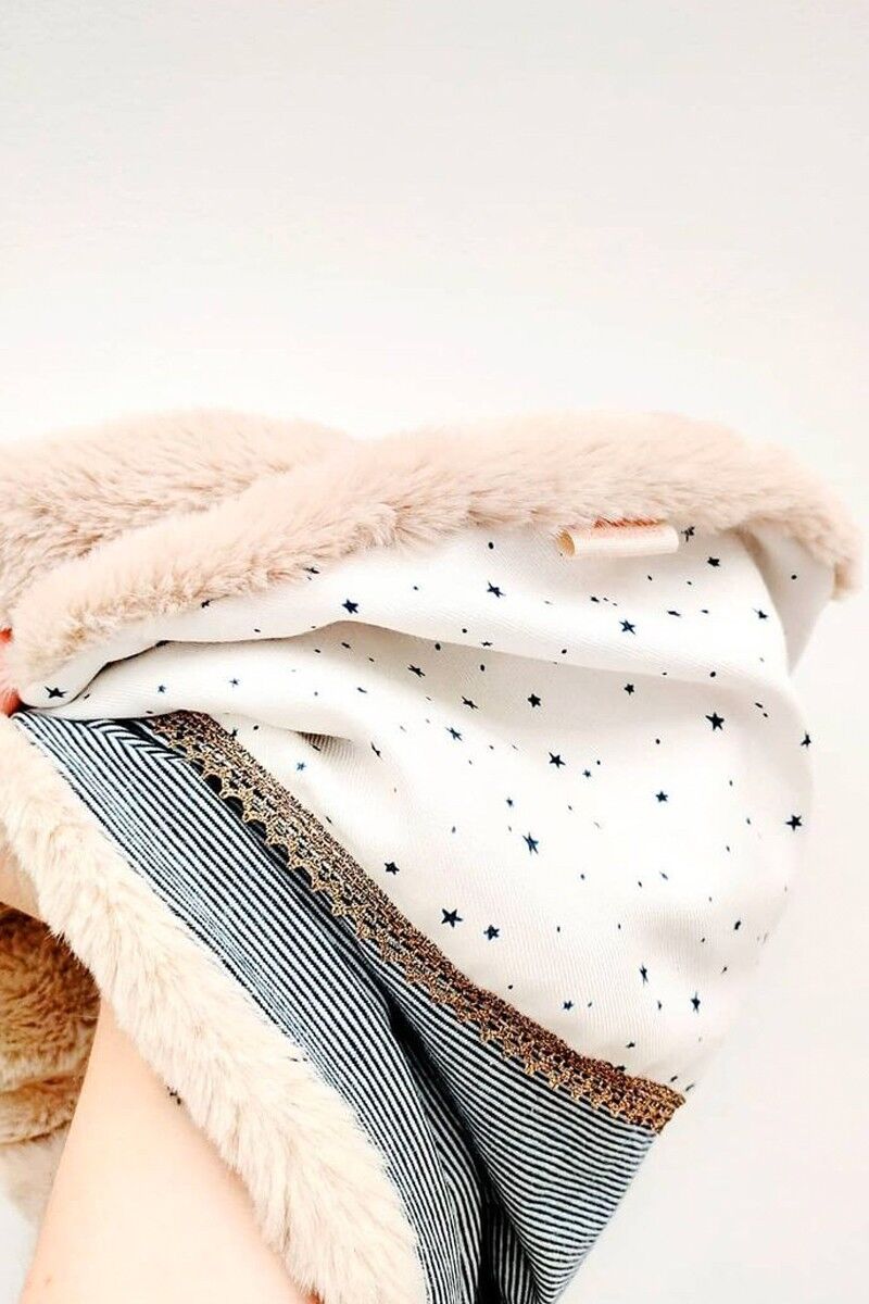 Maxi collo stella blu