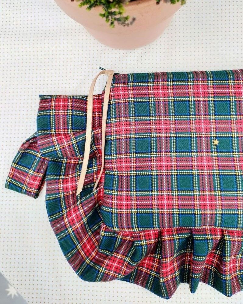 Frizione Maui tartan sfondo verde