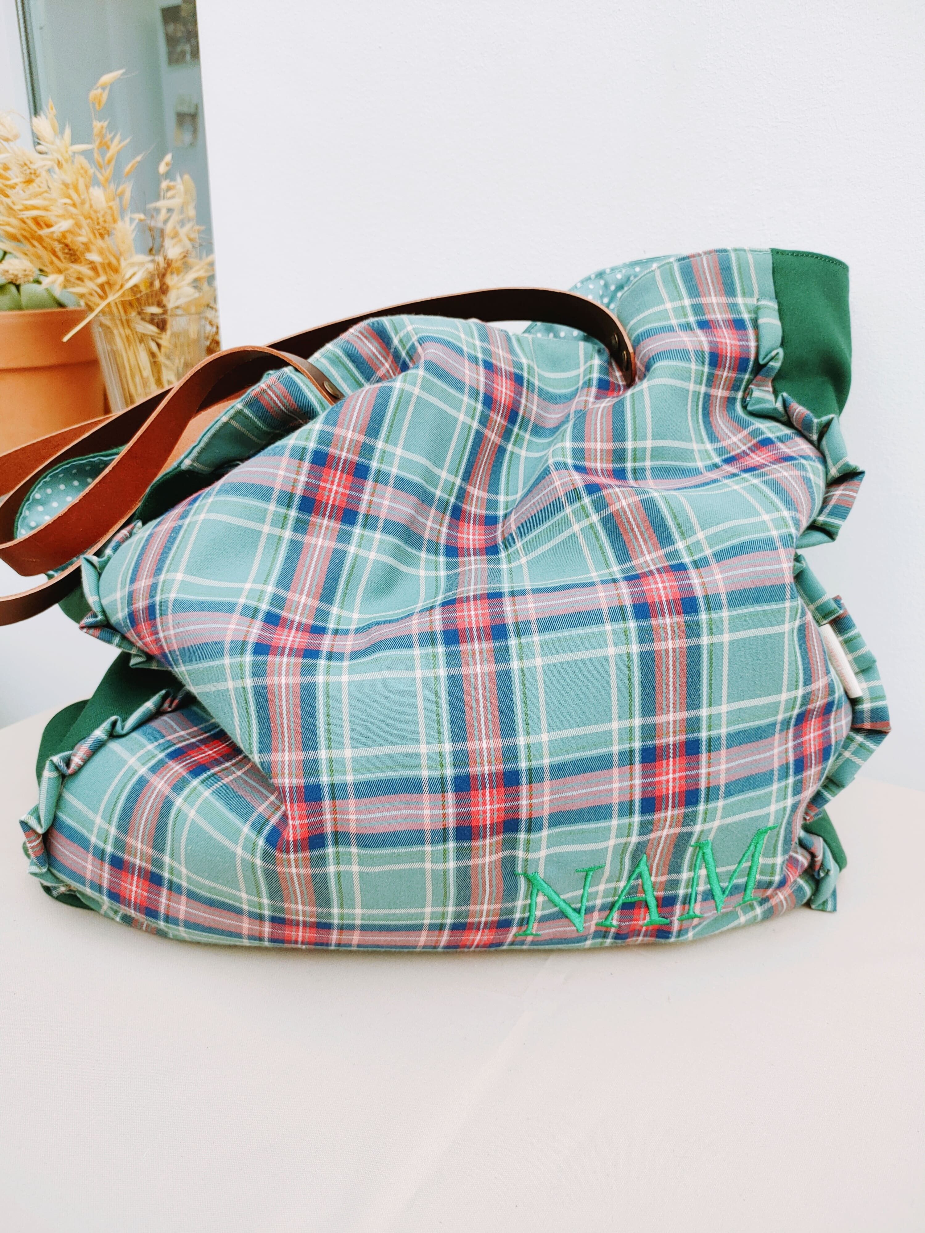 Maxi borsa BRAVE 2 verde tenue