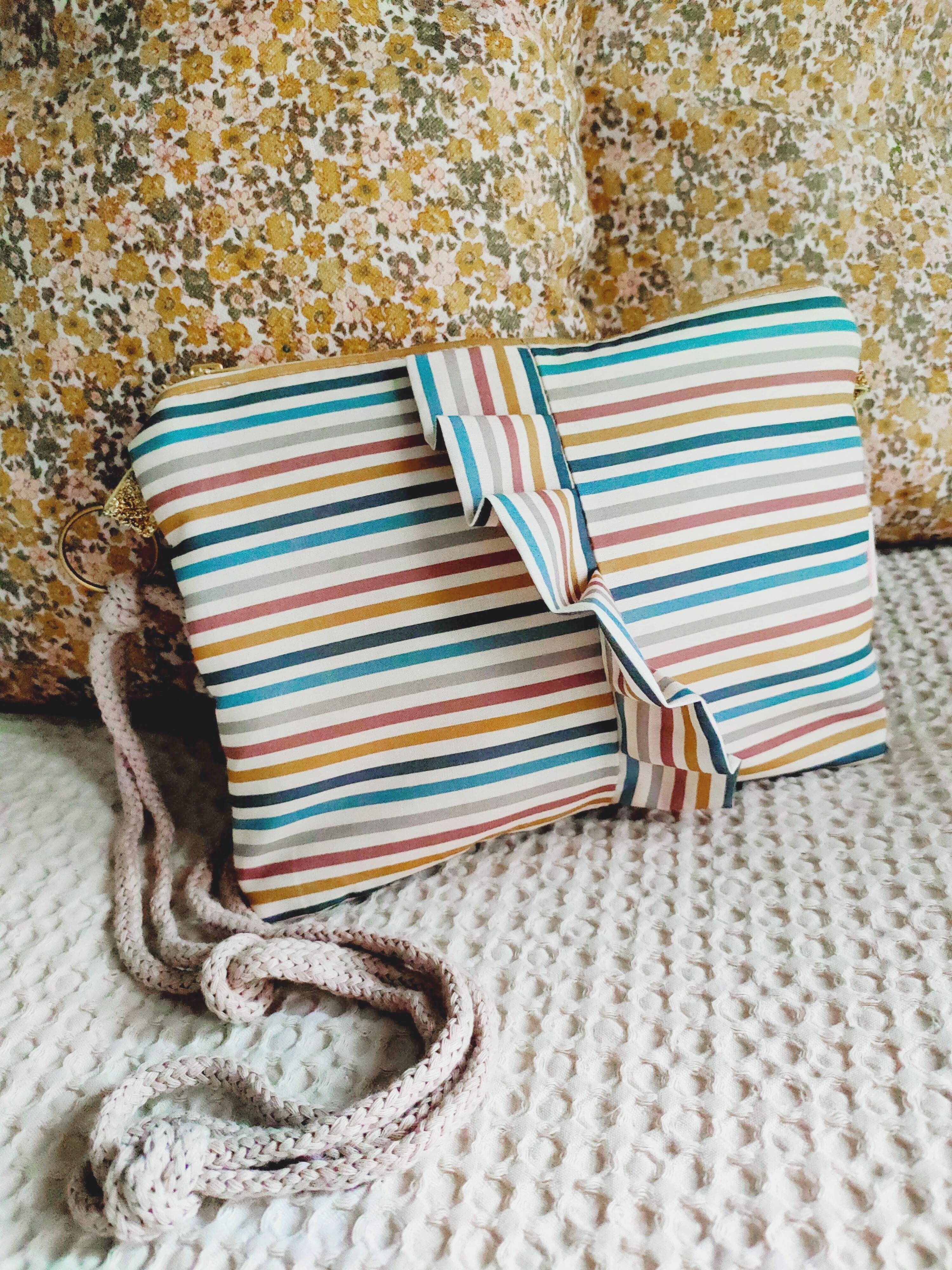 Borsa a tracolla Cíes arcobaleno