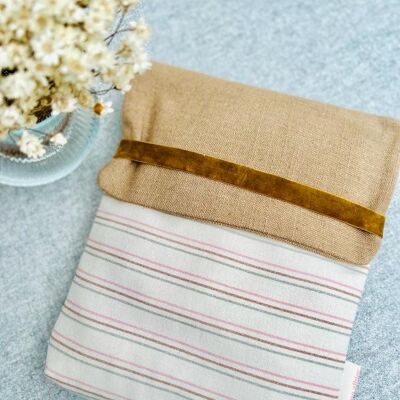 Striped book/tablet cover