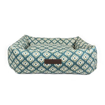 CAMA IMPERMEABLE IKAT VERDE (PEQUEÑA)