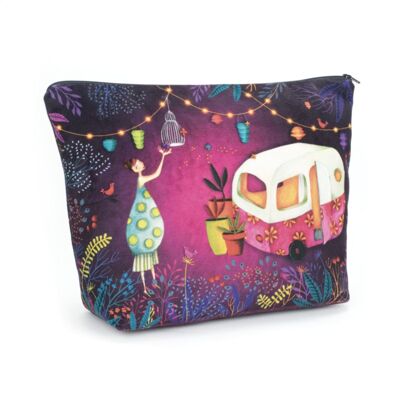 BOHEME Illustrated TOILETRY BAG