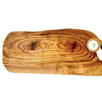 Planche avec anse en bois d’Olivier forme naturelle 2
