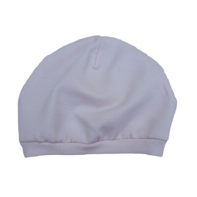 BONNET JERSEY PETIT PAN ROSE POUDRE