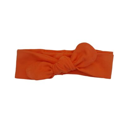 BANDEAU NŒUD JERSEY PETIT PAN ORANGE