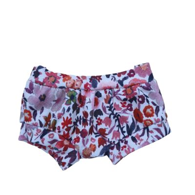 CULOTTE FLEURS ROUILLE