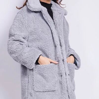 Plush coat