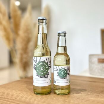 Ginger Beer Bio - Gingembre frais - sans alcool - 0 % vol - 27,5 cl - Les Apéros Bio 3