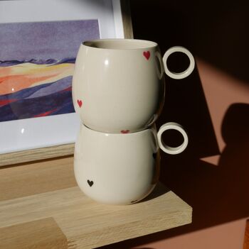 Mug Coeur rouge 2