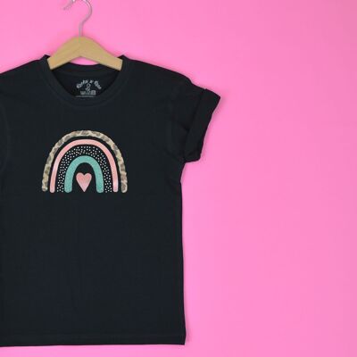 T-shirt BÉBÉ arc-en-ciel Boho