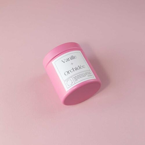 Bougie Parfumée - Vanille + Orchidée - ♡MOM♡