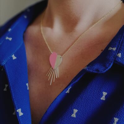 Ex Voto malabar pink necklace