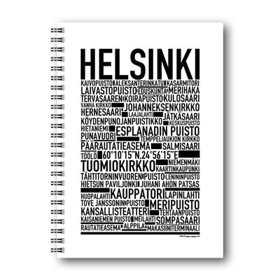 Livre d'écriture Wallstars Helsinki