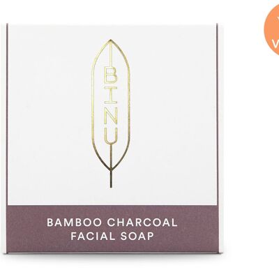Jabón facial de carbón de bambú