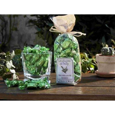 Caramelle "Milly's Peppermint" con cuore di cioccolato fondente