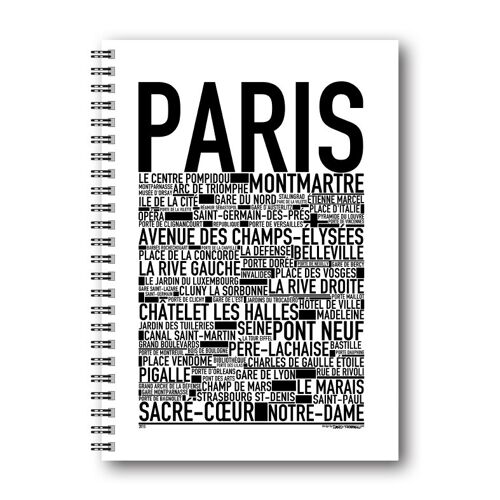 Skrivbok Wallstars Paris