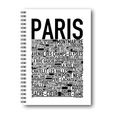 Cahier d'écriture Wallstars Paris