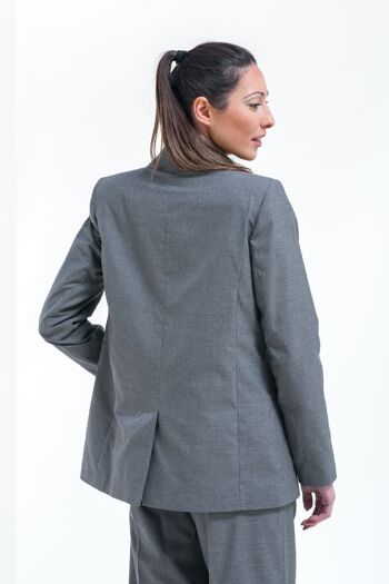 Veste blazer grise 5