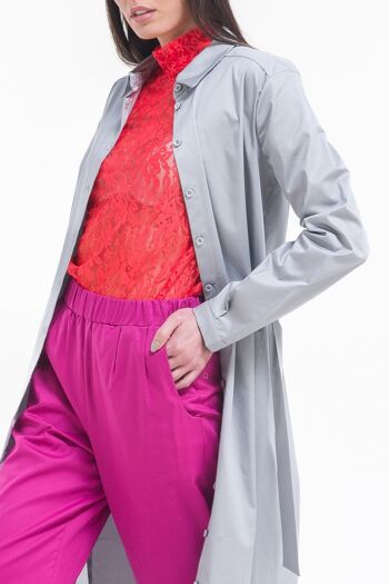 Pantalon chino de couleur fuchsia 3
