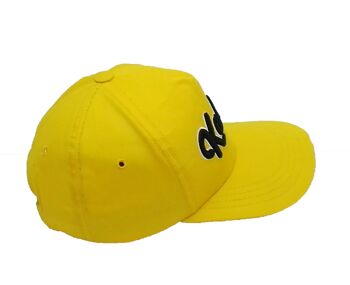 Casquette de baseball Sunset jaune 2