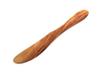Couteau à tartiner fait à la main en bois d'olivier 1