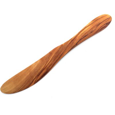 Couteau à tartiner fait à la main en bois d'olivier