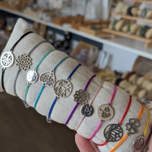 Bracelets Acier et cordon collection Zen