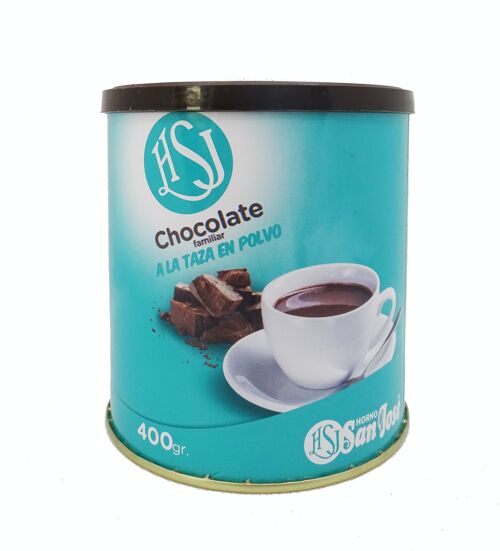 CHOCOLATE CALIENTE EN POLVO - Caja 400 g