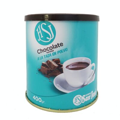 CHOCOLATE CALIENTE  EN POLVO - Bote 400 g