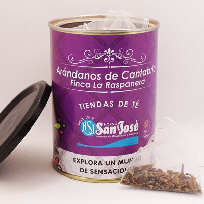 INFUSIONES OF ARÁNDANOS DE CANTABRIA - 30 Pirámides x 1.3g