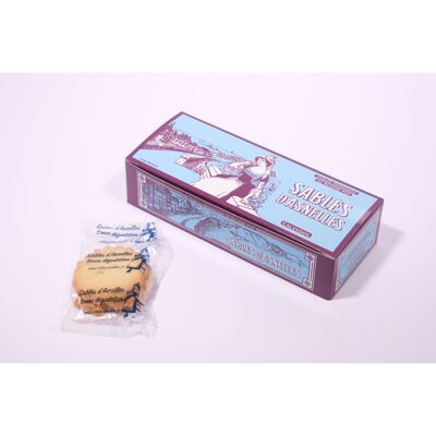 La boîte bleue "La Normande", sablés pur beurre 115g