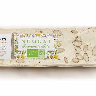 BARRE NOUGAT BERGAMOTE BIO