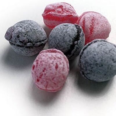 VRAC PETITS BONBONS SAVEUR FRAMBOISE ET MYRTILLE