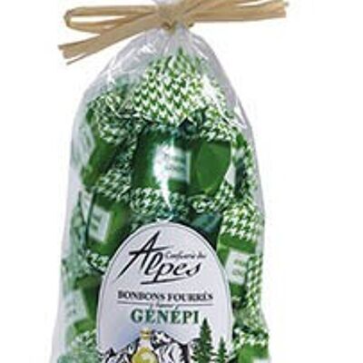 SACHET BONBONS FOURRES LIQUEUR GENEPI