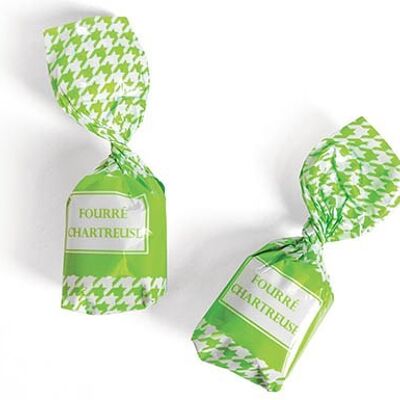 VRAC BONBONS FOURRES LIQUEUR CHARTREUSE